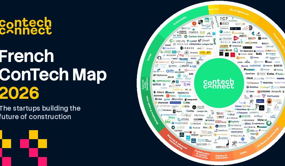 French ConTech Map 2026: the startups building the future of construction